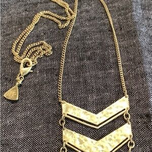 Silpada Hammered brass Necklace